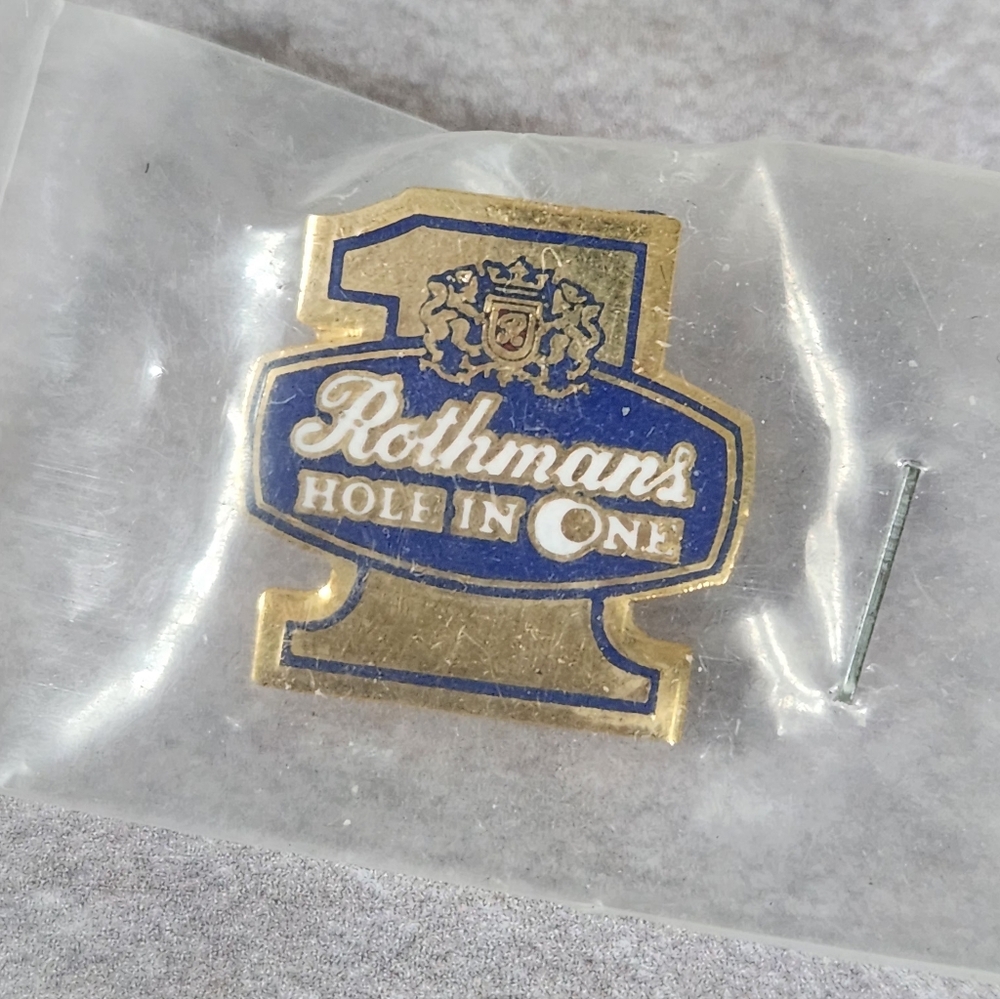 2/$30 Rothman's Hole in One Pin ,Mint